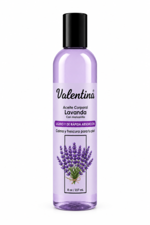 Valentina Aceite Corporal de Lavanda con Manzanilla 8Oz