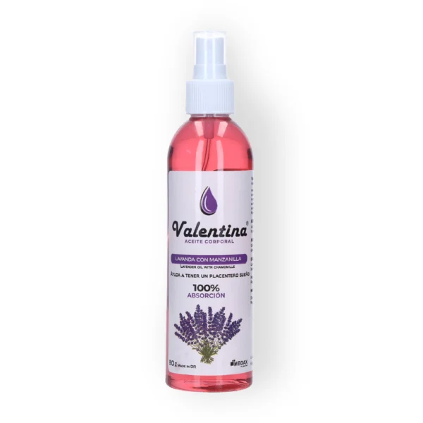 Valentina Aceite en Spray Corporal de Lavanda con Manzanilla 8Oz