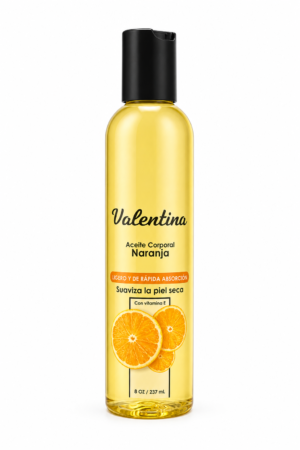 Valentina Aceite Corporal de Naranja 8Oz