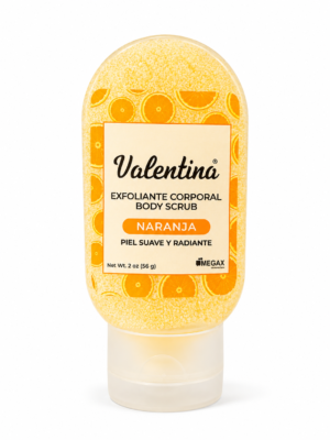 Valentina Scrub Corporal Naranja 2Oz Tubo